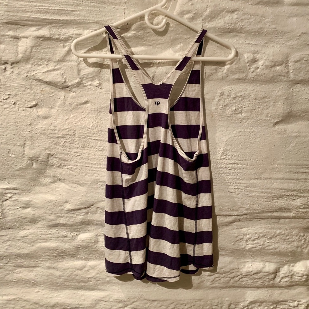 🍋lululemon striped tank